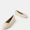 Faux shearling ballerinas Faux shearling ballerinas