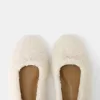 Faux shearling ballerinas Faux shearling ballerinas