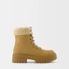 Faux shearling bergsstövlar Faux shearling bergsstövlar