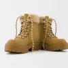 Faux shearling bergsstövlar Faux shearling bergsstövlar