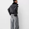Faux shearling bikerjacka Faux shearling bikerjacka