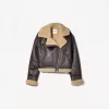 Faux shearling bikerjacka Faux shearling bikerjacka