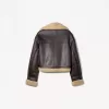 Faux shearling bikerjacka Faux shearling bikerjacka