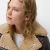Faux shearling bikerjacka Faux shearling bikerjacka
