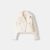 Faux shearling bikerjacka Faux shearling bikerjacka