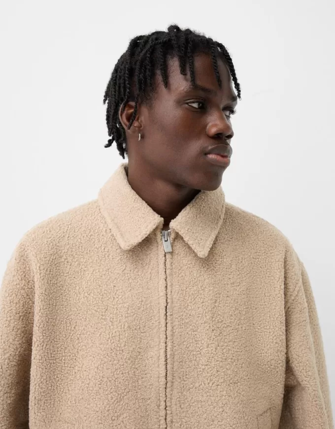 Faux shearling jacka Faux shearling jacka