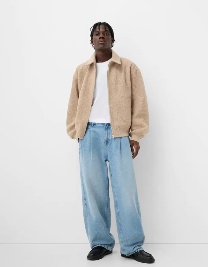 Faux shearling jacka Faux shearling jacka