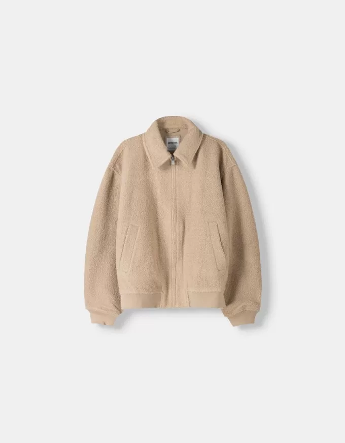 Faux shearling jacka Faux shearling jacka