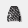Faux shearling jacka med tryck Faux shearling jacka med tryck