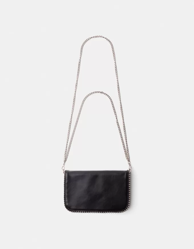 Flervägs crossbody-väska i lädereffekt Flervägs crossbody-väska i lädereffekt