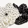 Förpackning med 2 scrunchies Förpackning med 2 scrunchies