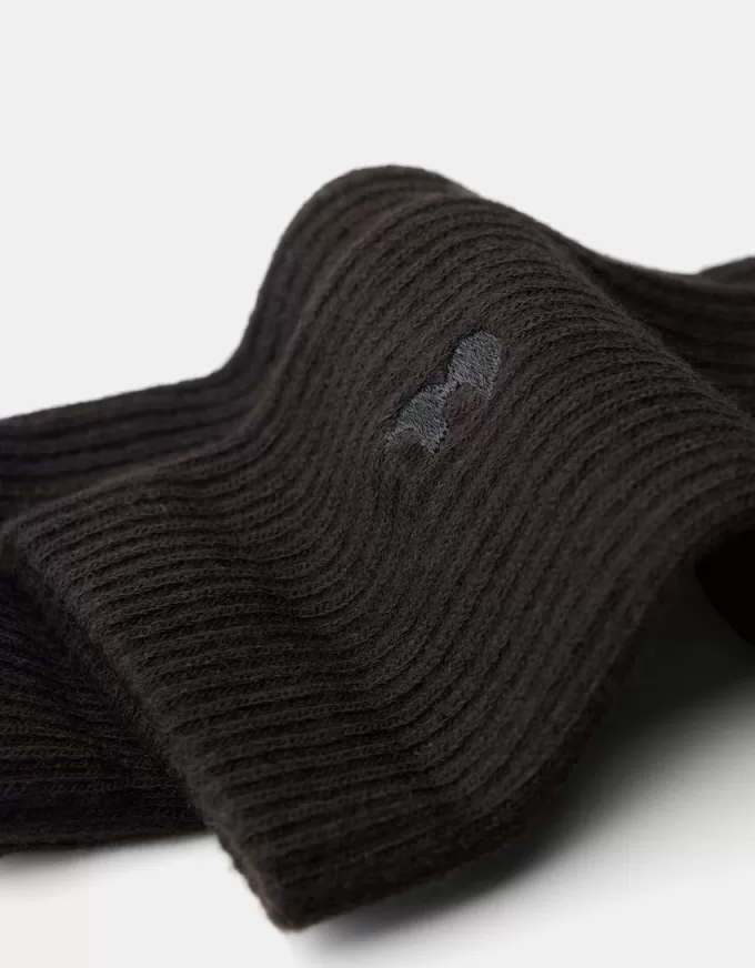 Förpackning med 3 broderade strumpor Förpackning med 3 broderade strumpor
