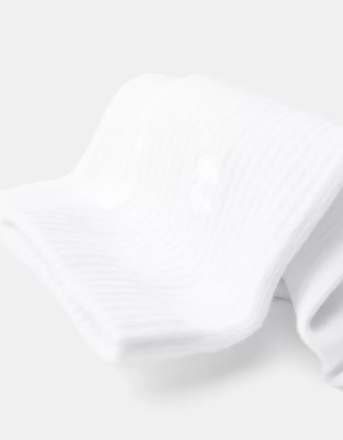 Förpackning med 3 broderade strumpor Förpackning med 3 broderade strumpor