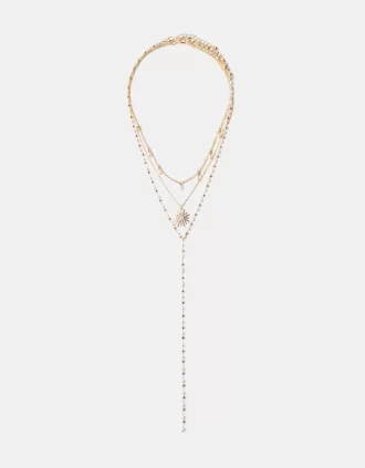 Förpackning med 3 hängande halsband
