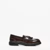 Fransade loafers med tofsar