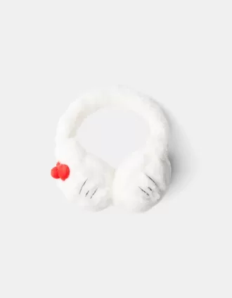 Fuskpäls Hello Kitty hörselkåpor Fuskpäls Hello Kitty hörselkåpor