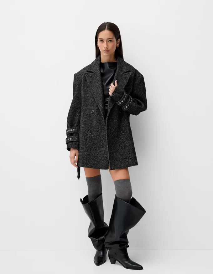 Generation Bershka kappa med öljetter Generation Bershka kappa med öljetter