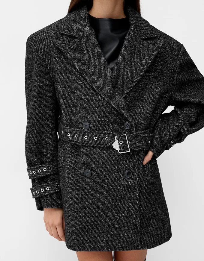 Generation Bershka kappa med öljetter Generation Bershka kappa med öljetter