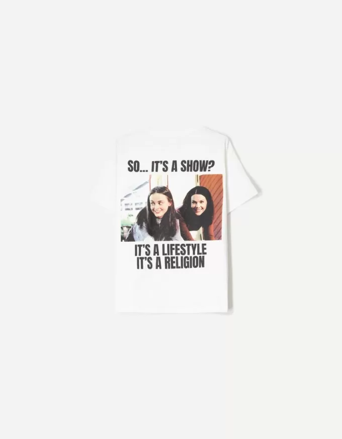 Gilmore Girls tryckt kortärmad T-shirt Gilmore Girls tryckt kortärmad T-shirt