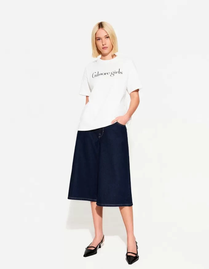 Gilmore Girls tryckt kortärmad T-shirt Gilmore Girls tryckt kortärmad T-shirt