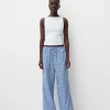 Gingham rutiga byxor