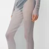 Glittrande midikjol i mesh Glittrande midikjol i mesh