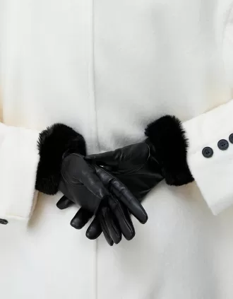 Handskar i konstläder Handskar i konstläder