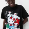 Hello Kitty and Friends kortärmad T-shirt