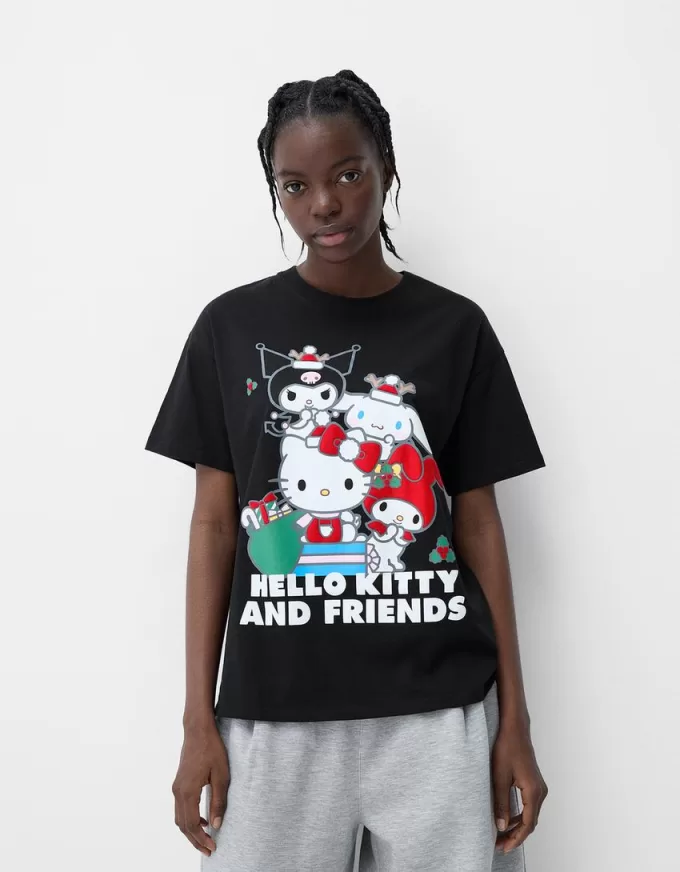 Hello Kitty and Friends kortärmad T-shirt
