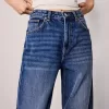 Höga mom-jeans med avslappnad passform Höga mom-jeans med avslappnad passform