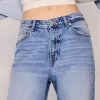 Höga mom-jeans med avslappnad passform Höga mom-jeans med avslappnad passform