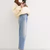 Höga mom-jeans med avslappnad passform Höga mom-jeans med avslappnad passform