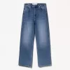 Höga mom-jeans med avslappnad passform Höga mom-jeans med avslappnad passform