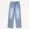 Höga mom-jeans med avslappnad passform Höga mom-jeans med avslappnad passform