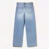 Höga mom-jeans med avslappnad passform Höga mom-jeans med avslappnad passform