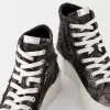 Höga sneakers i jeans Höga sneakers i jeans