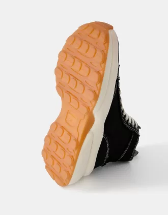 Höga sneakers med tjock sula