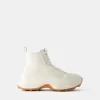 Höga sneakers med tjock sula Höga sneakers med tjock sula