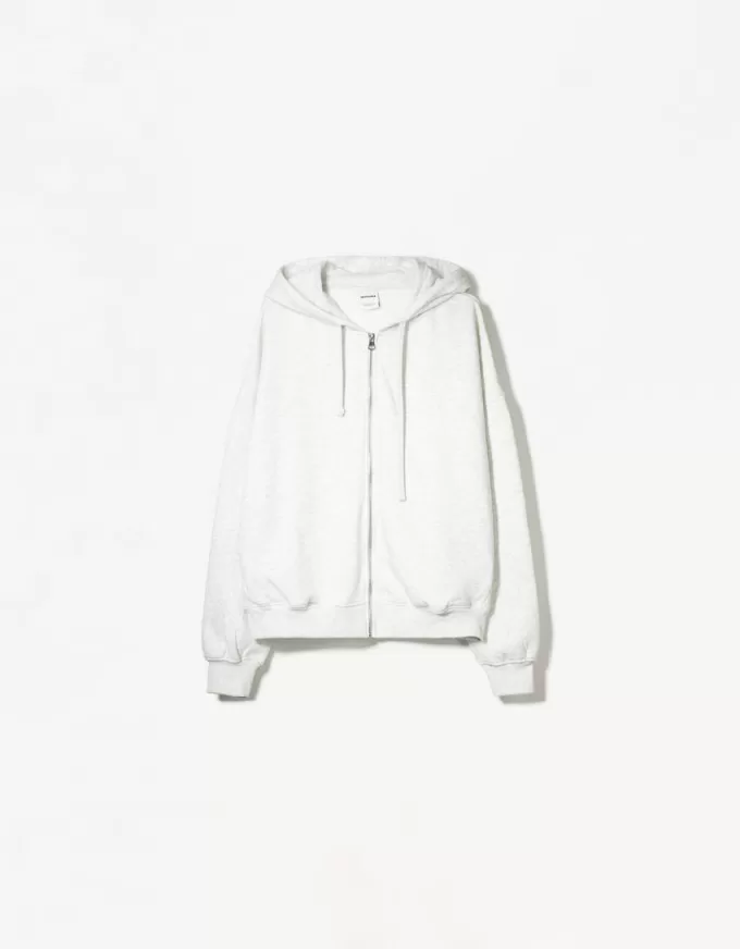 Hoodie med dragkedja Hoodie med dragkedja