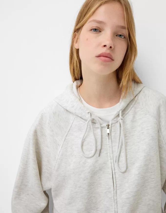 Hoodie med dragkedja Hoodie med dragkedja