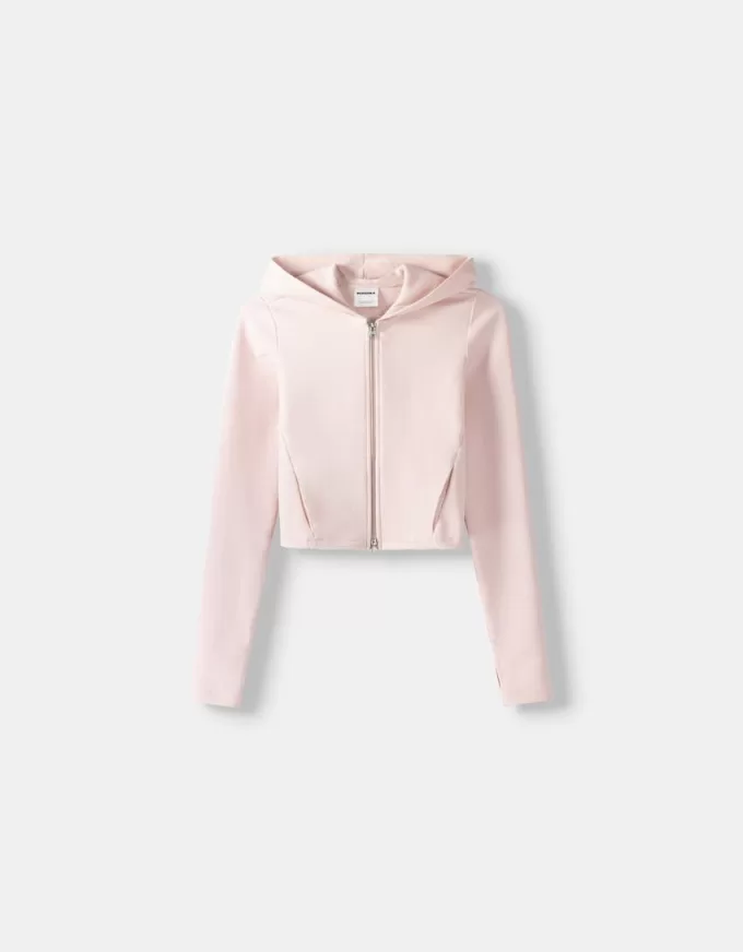 Hoodie med dragkedja Hoodie med dragkedja