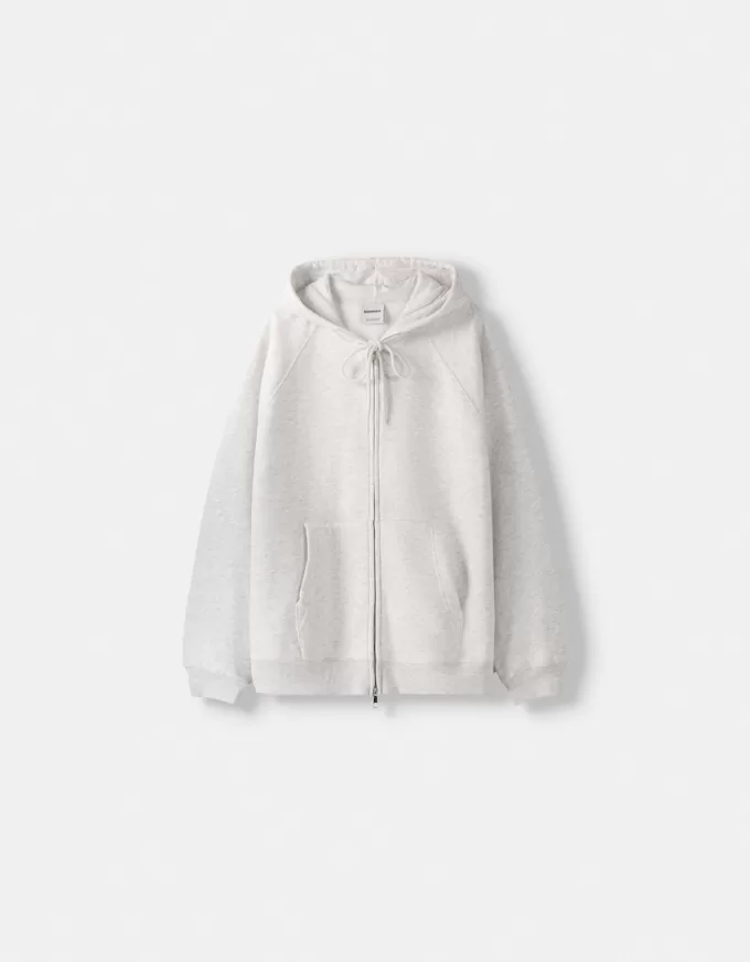 Hoodie med dragkedja Hoodie med dragkedja