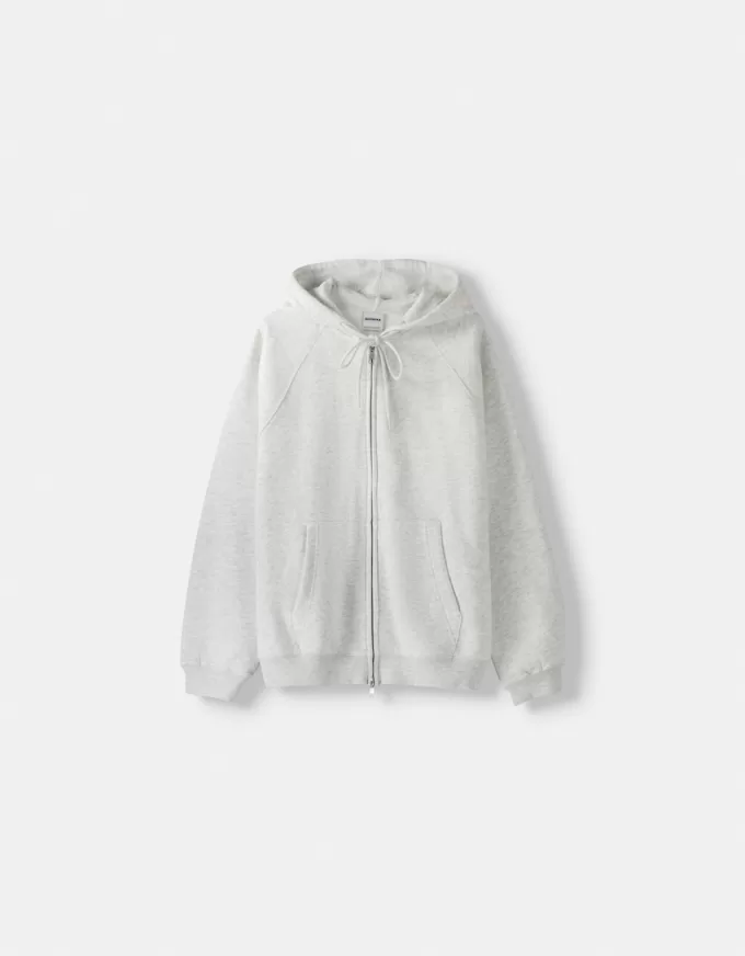 Hoodie med dragkedja Hoodie med dragkedja