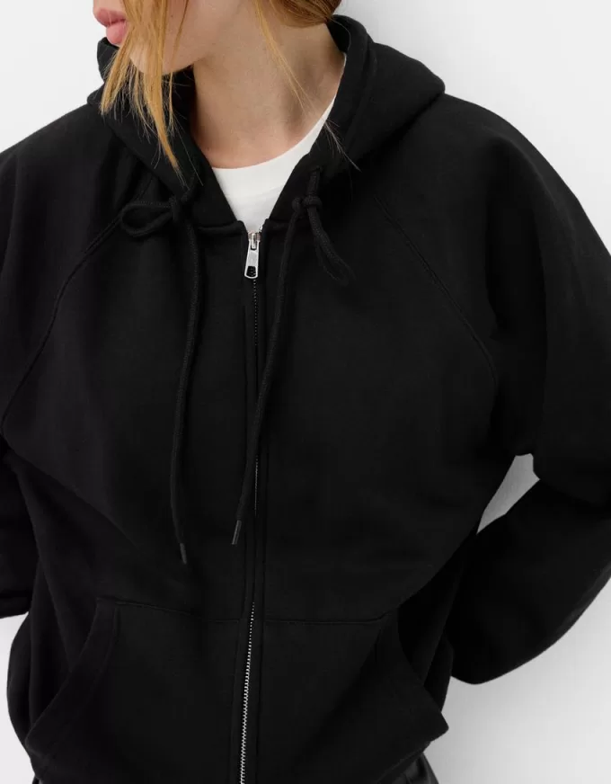 Hoodie med dragkedja Hoodie med dragkedja