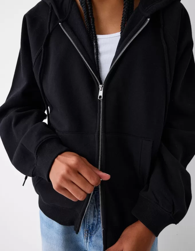 Hoodie med dragkedja Hoodie med dragkedja