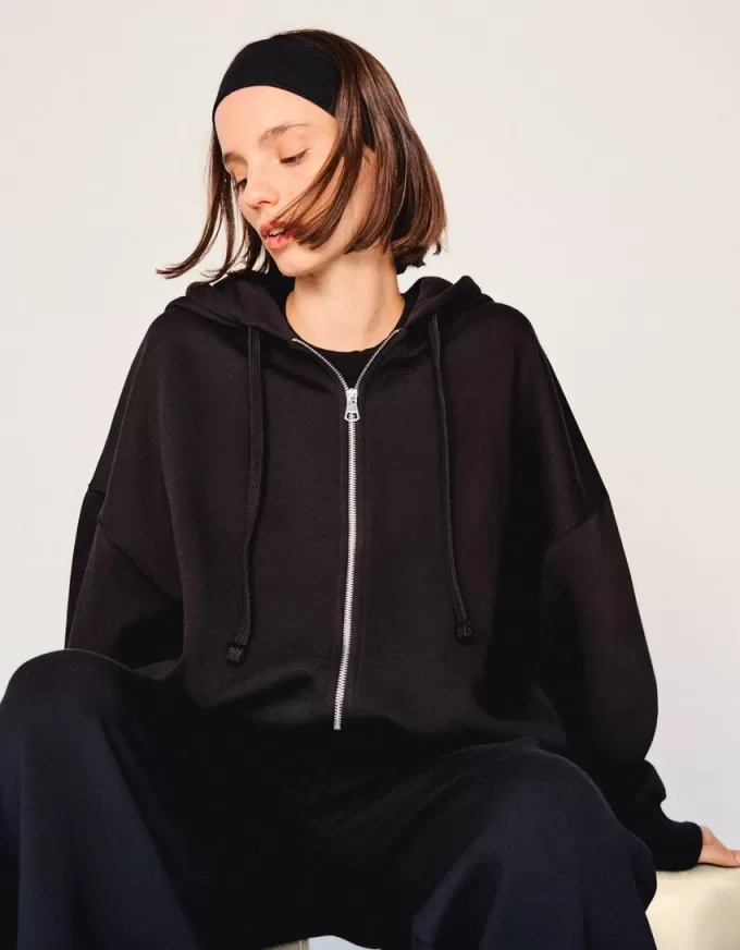 Hoodie med dragkedja Hoodie med dragkedja