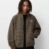 Houndstooth filt texturjacka Houndstooth filt texturjacka