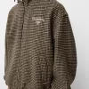 Houndstooth filt texturjacka Houndstooth filt texturjacka