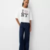 I Love New York T-shirt med mellanlånga ärmar I Love New York T-shirt med mellanlånga ärmar