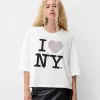 I Love New York T-shirt med mellanlånga ärmar I Love New York T-shirt med mellanlånga ärmar